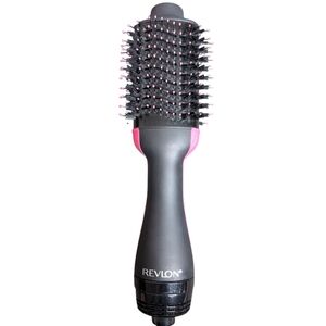 Revlon Women's One-Step Volumizer Black and Pink Hair Dryer and Styling Brush
